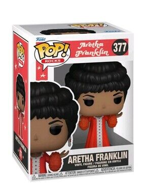 Funko Aretha Franklin Pop! Rocks Vinyl Figure - Red & Black 377